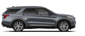 2023 Ford Explorer® Limited in Carbonize Grey